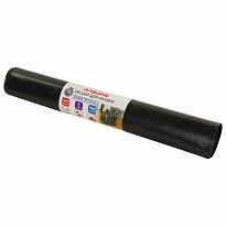 Мешки для мусора 240 л, черные, в рулоне 5 шт., ПВД 80 мкм, 1400х900 мм, LAIMA, 605339 в Аксае
