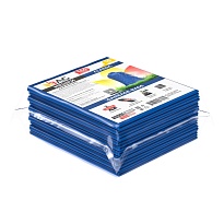 Мешки для мусора 160 л, синие, в пачке 10 шт., ПВД, 40 мкм, 900х1100 мм, i-Bag в Аксае