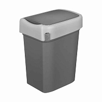 Контейнер для мусора Smart Bin 10 л (серый) 10 серый в Аксае