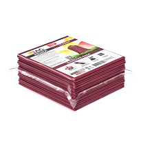 Мешки для мусора 160 л, бордовые, в пачке 10 шт., ПВД, 40 мкм, 900х1100 мм, i-Bag в Аксае
